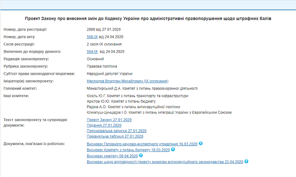 Президент підписав закон про скасування штрафних балів для водіїв Президент підписав закон про скасування штрафних балів для водіїв