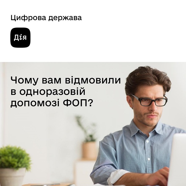 Дія назвала ТОП-5 причин, через які можуть відмовити в одноразовій допомозі Дія назвала ТОП-5 причин, через які можуть відмовити в одноразовій допомозі