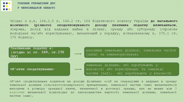 Як оподатковувати доходи, які отримав ФОП від надання в оренду земельних ділянок (паїв) Як оподатковувати доходи, які отримав ФОП від надання в оренду земельних ділянок (паїв)