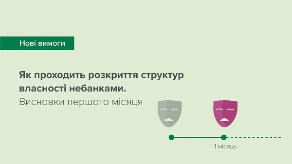 До 17.06.2021 небанківські фінустанови повинні розкрити свої структури власності До 17.06.2021 небанківські фінустанови повинні розкрити свої структури власності