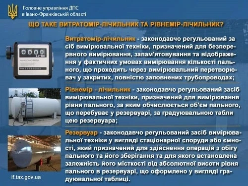 Вимоги до облаштування акцизних складів витратомірами-лічильниками та рівнемірами-лічильниками Вимоги до облаштування акцизних складів витратомірами-лічильниками та рівнемірами-лічильниками