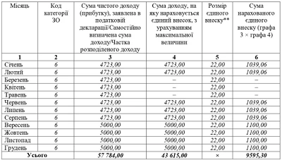 Звіт з ЄСВ ФОП за 2020 рік: зразки заповнення Звіт з ЄСВ ФОП за 2020 рік: зразки заповнення