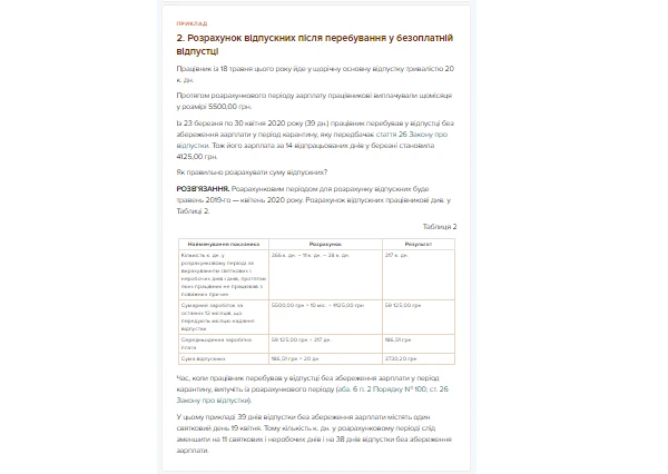 Як забути про помилки у розрахунку та нарахуванні відпускних у 2021 році Як забути про помилки у розрахунку та нарахуванні відпускних у 2021 році