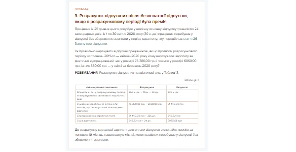 Як забути про помилки у розрахунку та нарахуванні відпускних у 2021 році Як забути про помилки у розрахунку та нарахуванні відпускних у 2021 році