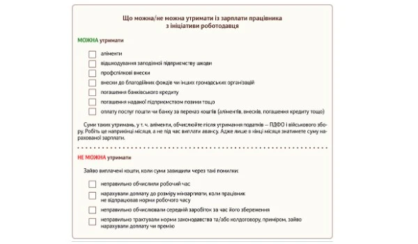 Що і скільки утримати із зарплати працівника: 3 шпаргалки Що і скільки утримати із зарплати працівника: 3 шпаргалки