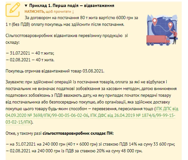 Ставка ПДВ на сільгосппродукцію з 1 серпня 2021 року Ставка ПДВ на сільгосппродукцію з 1 серпня 2021 року