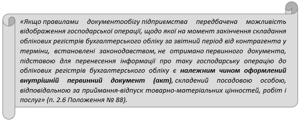 Контрагент вчасно не надав первинки: як облікувати витрати Контрагент вчасно не надав первинки: як облікувати витрати