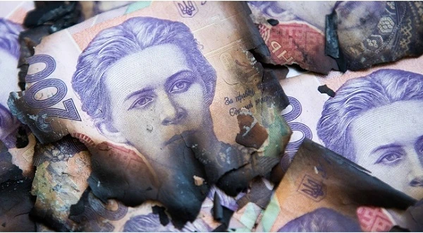 Що робити, якщо гривневі банкноти пошкодив вогонь: рекомендації НБУ Що робити, якщо гривневі банкноти пошкодив вогонь: рекомендації НБУ