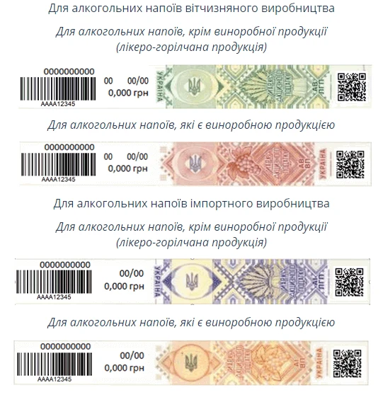 Акцизна марка для алкоголю матиме QR-код та штрих-код: підкоригували Положення про акцизні марки Акцизна марка для алкоголю матиме QR-код та штрих-код: підкоригували Положення про акцизні марки